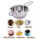 Chocolate Heating Melting Pot Stainless Steel Sugar Heating Butter Melting T4U7