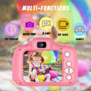 SMK2 KidsÃ‚Â Mini Digital Camera Educational Toys Gift + 32GB TF Card (Pink) A