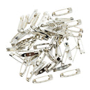 50 Pieces Bar Pins Brooches Jewelry Making Crafts Findings 2.5cm