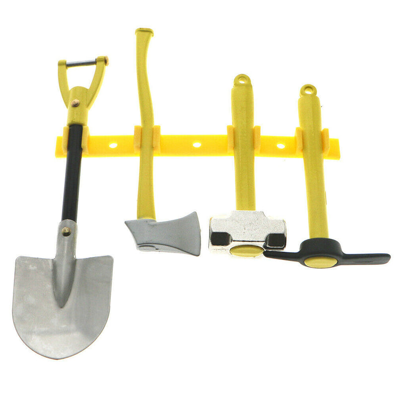 4pcs RC Decoration Tool Set Simulation 1:10 Scale DIY Styling For Crawler Car