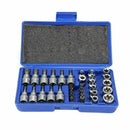 2018 New 34 piece socket wrench set car repair Tool blue