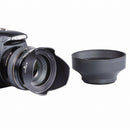 58MM Lens Hood Set (type of screw in flower umbrella + flip sunshade) for ;