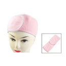 Buckle Spa Baden Band Cosmetic Headband Hair band Antiperspirant Band Rosa J6E7