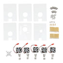 Multi-layer Stackable Case Enclosure with Cooling Fan For Raspberry Pi,