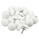 40x 20mm Felt Feet Pad Skid Glide Nail Protector Furniture Chair Table Leg E9P7