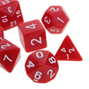 10x Polyhedral Dice-D4, D6, D8, D10, D12, D20, D24, D30, D60 for DND RPG