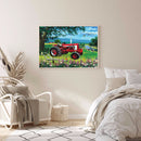5D DIY Diamond Painting Field Car Full Round Rhinestone Home Art Picture