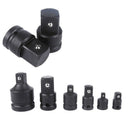 2X(6Pcs Socket Ratchet Converter Adapter Reducer Car Bicycle Garage Repair