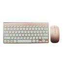 2.4Ghz Ultra-Thin Wireless Keyboard And Mouse Combo With USB Receiver Mouse T6Y9