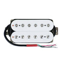 Electric Guitar Humbucker Pickups Bridge Alnico V Pickup White K6O6