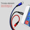 3 In 1 USB Fast Charging Cable Line Multifunction Cell Phone Charger Cord Pretty