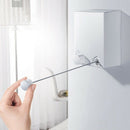 Telescopic Stainless Steel String Invisible Clothesline Retractable Clothes