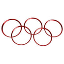 5Pcs Red Air Vent Outlet Cover Ring Trim For Benz A Class A200 A180 A220 W176 P3