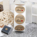 500pcs/roll Thank You Stickers Gift Packaging Stickers DIY Decorative StickSEAU