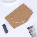 Papers notebook kraft paper pocker business card holder file folder accessory OZ
