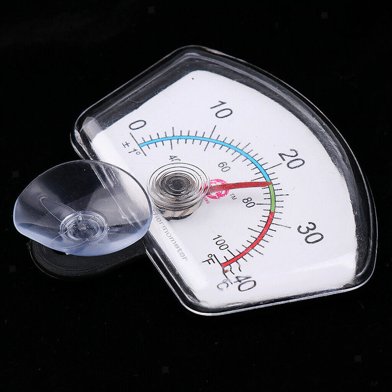 2pcs Waterproof Aquarium   Tank Pointer Thermometer Submersible with Suction