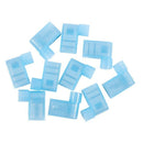 10 Pcs Blue Full Insulated Female Spade Crimp Flag Connector Terminal FLDNY Y2T2