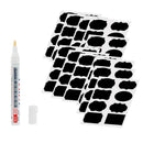 Chalkboard Lables Home Kitchen Jars Blackboard Stickers Marker Pen Set 88PCs