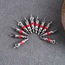 100pcs Car Motorcycle Bicycle Tyre Tire Valve Stem Cores for Schrader Valve