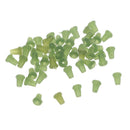 50pcs Carp Fishing Rubber Hook Stopper On Sliding Hooks Holder Buffer Beads