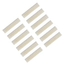 Pack of 12 Pieces  Bone Uncut 52mm Dice for Guitar Players Musicians DIY