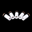 12mm billiards replacement parts 5 pool cue stick ferrules + 5 screw-on tip BX
