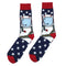 10x Mens Casual Cotton Stockings Breathable Crew Socks Bright Colors Hosiery