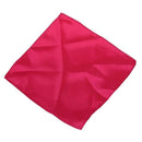 Hot Pink 8.5 Inch Square Satin Hanky Handkerchief for Men