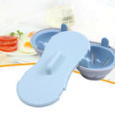 Microwave Egg Poacher Cookware Double Cup Dual Cave High Capacity Design Eg X3C8