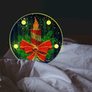 DIY LED Special Shaped Diamond Painting Christmas Candle Night Light Decor