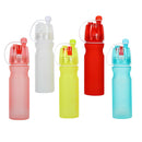 Modern Gym Water Container Cycling Sports Drink Water Bottle,White,20oz