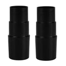Plastic Set of 2 Vacuum Cleaner Hose Adapter 32mm to 32mm, 32mm to 35mm