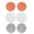 6 Pack Mop Pads Replacement For Bissell Spinwave 2039A 2124 (Included 2x So Q7H1