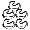 5xOutdoor Sport Basketball Dribble Specs Glasses Training Aid Supplies Black
