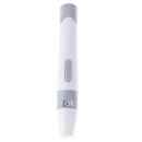 Lancet Pen Lancing Device for Diabetics Blood Collect 5 Adjustable Depth Bl BX