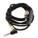 2Pieces Audio Cable For AKG K450 Q460 K451 K452 K480 Headphones Replacement