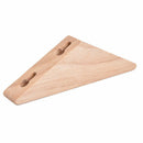 Natural Wood Clothes Hanger Wall Mounted Coat Key Holder Hat Scarf HandbagB Ew