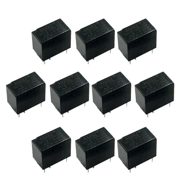 Set of 10Pcs Insulation Resistance Mini Signal Relay HK23F-DC5V-SHG Relay