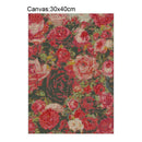 5D DIY Full Drill Rose Flowers Diamond Embroidery Painting Cross Stitch Kit