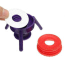 6Pcs Flip Toss It Bottle Cap Stand Kit Kichen Bathroom Shampoo Holder Econo B4D4