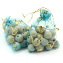 40Pcs Cedar Wood Moth Balls Camphor Bug Repellent Wardrobes Cloth Drawers + Bag