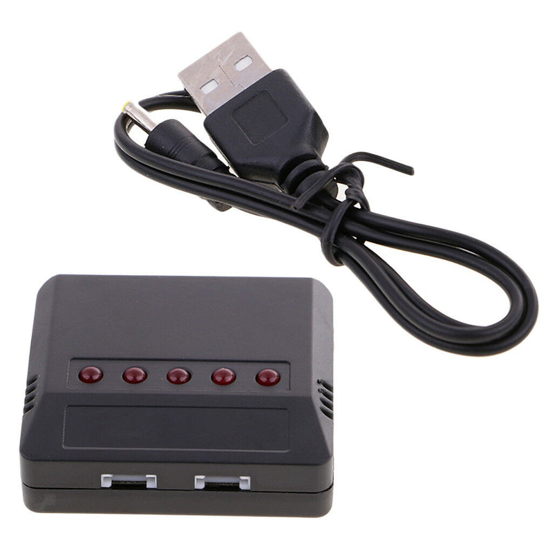 5 in 1 3.7V Lipo Battery Charger USB Interface for Syma X5SW X5C Drone Parts