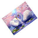 Swan DIY 5D Diamond Painting Rhinestone Embroidery Cross Stitch Arts Craft