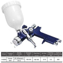 120ml HVLP Air Spray Gun Auto Paint Car Detail Up Base Gravity Repair Z1O3