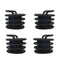 10x Black Scupper Bung Kayak Replacement Accessory Stopper Plug Deck Fittings