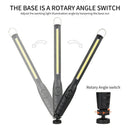 Magnetic COB LED Rechargeable Torch Inspection Lamp Cordless Work Light New US