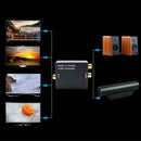 Optical Coaxial Toslink Digital to Analog Audio Converter Adapter L/R RCA S8L6