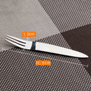 6pcs Fruit Forks Stainless Steel Western Food Flatware Salad Tableware fo ONG
