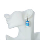 Christmas Pendant Drop Earrings Snowman Dangles Festival Women Jewelry Gift