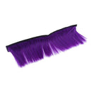Motorcycle Adhesive Helmet Mohawk Hair Patches Skinhead Costumes Wig Purple